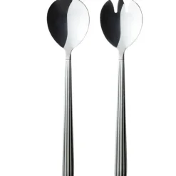 Groovy salatsett rustfritt stål