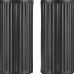 Groovy stentøy salt- og pepper gaveeske svart