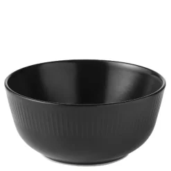 Groovy stentøy skål 14,5x6,5 cm svart
