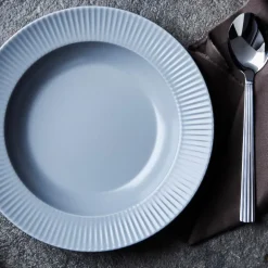 Groovy stentøy suppetallerken 23 cm grå