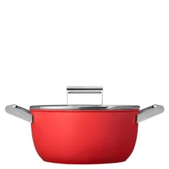 Gryte 24 cm 4,8L rød