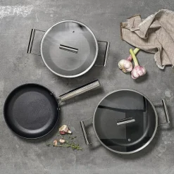 Gryte 24 cm 4,8L rød