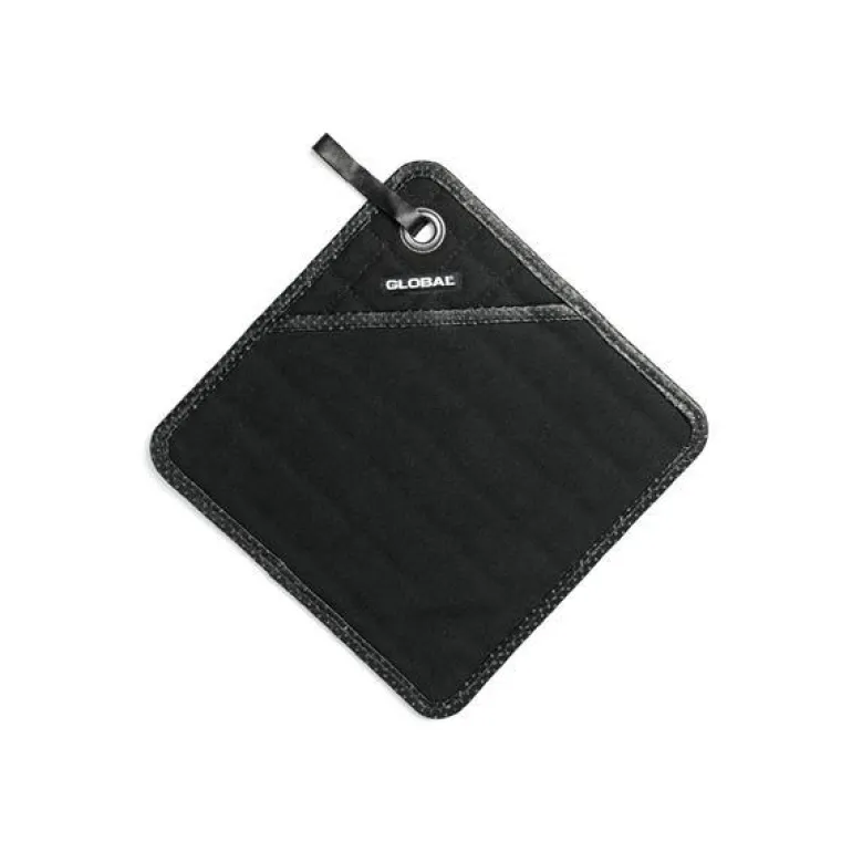 Grytelapp i kanvas m/lomme 25x25 cm