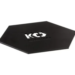 Gryteunderlegg 16,5x19 cm svart