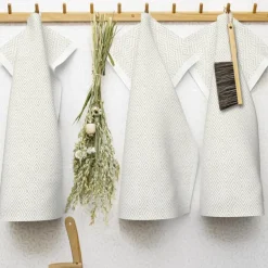 Gåsöga kjøkkenhåndkle 50x70 cm beige