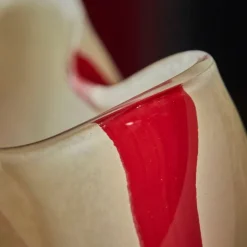 Gula telysestake hvit/rød