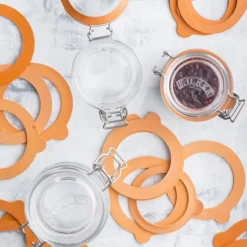 Gummipakkning til krukke 9,5 cm 6 stk