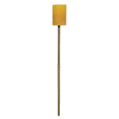 Hage Fakkel lysfakkel 10x7 cm mustard/bambus