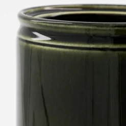 Hala krukke 14x11 cm grønn