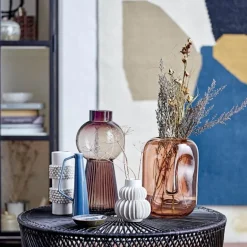 Halfdan vase 14 cm hvit