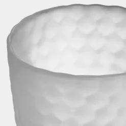 Hallon vase 20 cm frostet