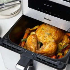 Halo XL digital airfryer 9L stål