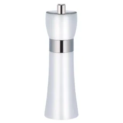 Hamburg saltkvern 18 cm hvit