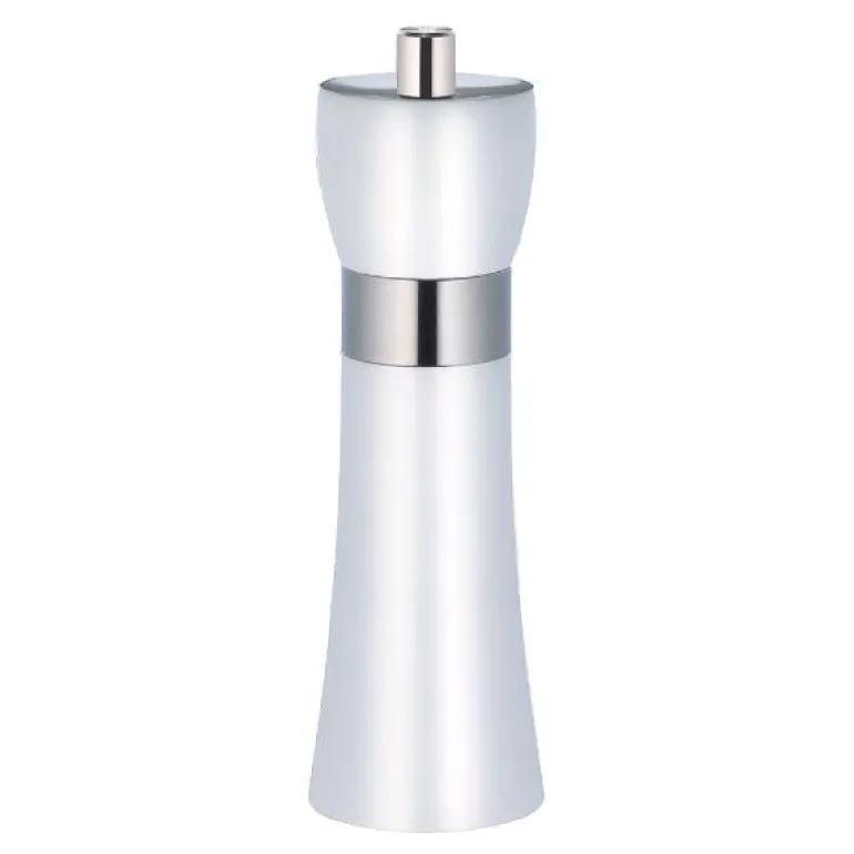 Hamburg saltkvern 18 cm hvit