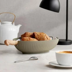 Hammershøi brødkurv 29,5x20 cm grønn