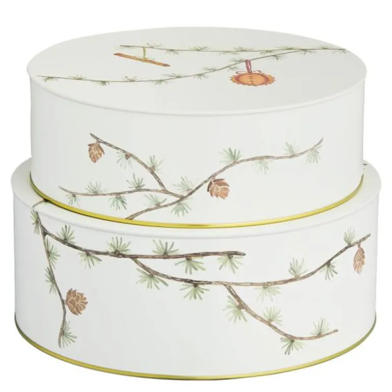 Hammershøi Christmas kakeboks Ø20/22 cm 2 stk
