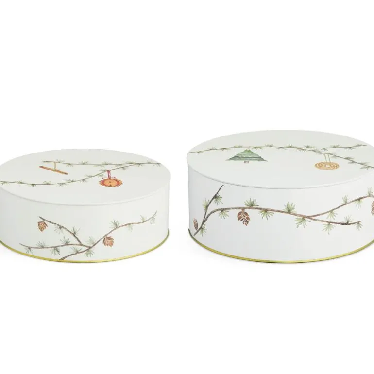 Hammershøi Christmas kakeboks Ø20/22 cm 2 stk