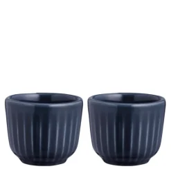 Hammershøi eggeglass indigo 2 stk