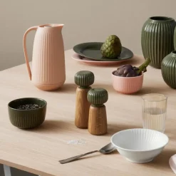 Hammershøi kvern 14 cm mørk grønn