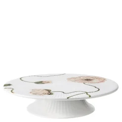 Hammershøi Poppy kakefat 30 cm hvit m/dekor