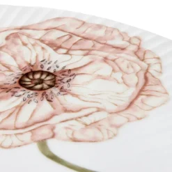 Hammershøi Poppy kakefat 30 cm hvit m/dekor
