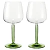 Hammershøi rødvinsglass 49 cl 2 stk grønn