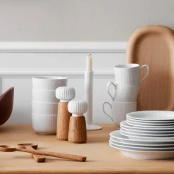 Hammershøi salatbestikk 27 cm tre