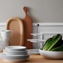 Hammershøi salatskål 30 cm hvit