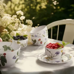 Hammershøi Summer tallerken 22 cm wild flowers