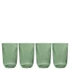 Hammershøi vannglass 37 cl 4 stk grønn