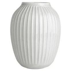 Hammershøi vase 25 cm hvit