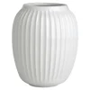 Hammershøi vase 21 cm hvit