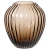 Hammershøi vase 14 cm valnøtt