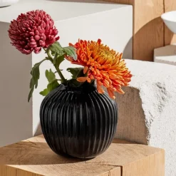 Hammershøi vase 13 svart