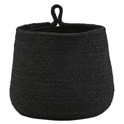 Hang kurv 16x18 cm svart