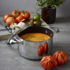 HaptIQ gryte m/lokk 4,8L rustfri