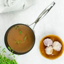 HaptIQ kasserolle m/lokk 1,8L rustfri