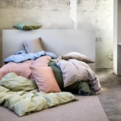 Harmoni sengetøy 140x200 cm lys grønn