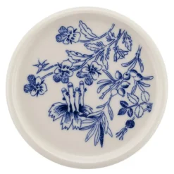 Haru minitallerken 12 cm mummi hvit/blå