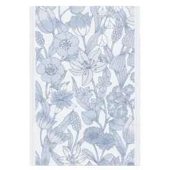 Havsblom håndkle 35x50 cm blå