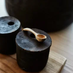 Hazel salt- & peppersett 2 deler svart