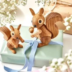 Hazel trefigur Ekorn 11,5 cm