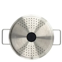 Hellelokk 20 cm svart/stål