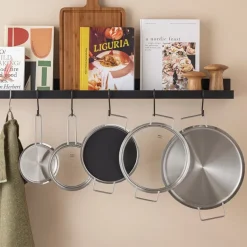 Hellelokk 16 cm svart/stål