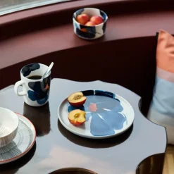 Hennika putetrekk 50x50 cm oransje/hvit/blå