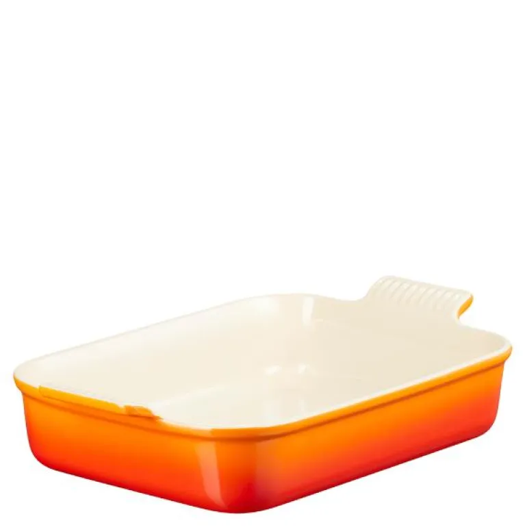 Heritage rektangulær form 32x24 cm volcanic