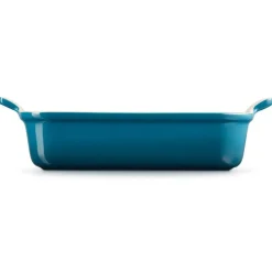 Heritage rektangulær form 26x19 cm deep teal