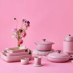 Heritage rektangulær form 26x19 cm shell pink