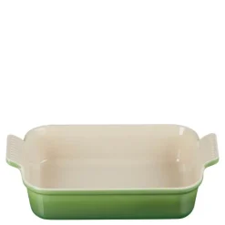 Heritage rektangulær form 26x19 cm bamboo green