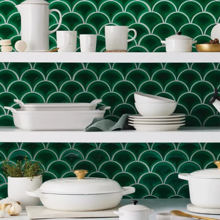 Heritage rektangulær ildfast form 26 cm white